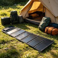 Outdoor Camping Backpack Must Have Portable USB Foldable Solar Charger 25W 100W Waterproof Solar Panel Emergency Charger For