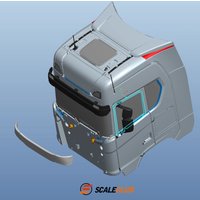 AliExpress LESU SCALECLUB 1/14 Tamiya Truck 770S Cabin Wiper Gravel Guard