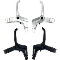 Litepro Children's bicycle V Brake Lever 22.2mm Aluminum Alloy Kids Bike BYA412 Folding Bike Brake Levers Silver Black