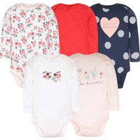 Baby Girl Clothes 5Pcs/Lot Body Suit 2023 Spring Summer Toddler Boys Romper Cartoon Newborn Outfits Infant Clothes Set Cotton