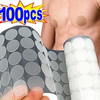 2/100pcs New Men Nipple Cover Adhesive Stickers Bra Pad Breast Invisible Breast Lift Bra Running Protect Nipples Chest Stickers