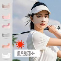 AliExpress hengsong Summer Ice Silk Mask Breathable Sunscreen Face Scarf Eye Patches Anti-UV Eye Protection Mask Cycling Running Golf Face Masks