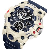 Hot STRYVE Watch 8027 Fashion Men's Watch High Quality Digital-Analog Movement Luminous Calendar Multifunctional 5ATM Waterproof