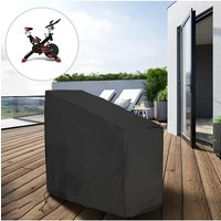 AliExpress NONE Waterproof Black Exercise Bike Cover - Indoor and Outdoor Cycling Cover Durable Upright Exercise Equipment Protective Cover