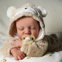 Reborn Dolls 18 inch 45 cm Handmade Reborn Baby Dolls Realistic Vinyl Newborn Baby Doll Girl Doll Babies Xmas Gift