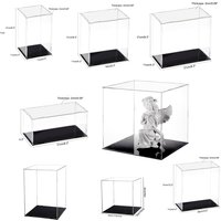 Acrylic Display Case, Assemble Showcase Display Box for Collectibles, Dust-Proof Showcase, Cube Box for Collectibles and Toys