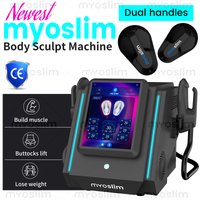 6500W Non-Invasive myoslim EMS Muscle Stimulator Machine for Fat Reduction, Muscle Growth & Body Shaping Beauty Device