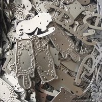2025 New Randomly Selected Lucky Bags Small Animals Leaves Letters Flowers Metal Cutting Dies for Scrapbook Mystery Box Stencils