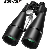 BORWOLF Binoculars 25-75X80 Hight Definition waterproof Military Telescope for Bird watching Hiking Hunting Sport