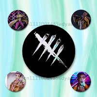 Dead by Daylight Trickster Badges 25 32 44 58 75 mm Round Cosplay Pin Fans Collect Friends Gifts Brooch Souvenir Custom