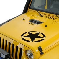 Autocollants de couverture de capot de voiture, décalcomanies en vinyle automatique, accessoires de réglage, Jeep Compass, TraffRenegade Wrangler JK JL CJ, 4x4