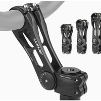 Adjustable MTB Power 31.8 Bicycle Handlebar Stem ±80° Road Mountain Bike Table Stem 28 6 Cycling Bridge Rod 90/110/130/145MM