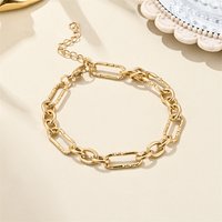 316L Stainless Steel Twisted Bracelet Bangles For Women Trendy 18K Gold Plated Wrist Chain Waterproof Jewelry Gift Party