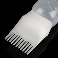 Colouring Dispensing Comb Oil Comb Applicator Bottles Hair Dye Bottle With Graduated Brush Hair Dye tool Dyeing Shampoo Bottle