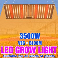 3500W Led Wachsen Licht Phyto Lampe Für Pflanzen Glühbirne Volle Spektrum Quantum Bord Hydrokultur Gewächshaus Blumen Samen Wachstum lampe