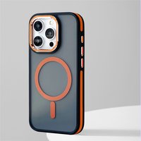 Luxury Matte Anti-Slip Shockproof Magnetic Case For iPhone 17 16 Pro Max 15 14 13 12 Magsafe Wireless Charge Translucent Cover