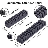 3/6/9/15pcs For Bambu Lab A1 Series 3D Printer Parts Nozzle Wiping Kit Efficient Cleaning For Bambu A1/ A1 Mini 3D Printer Parts