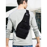 AliExpress Jarhead Tactical Crossbody bag nylon high quality waterproof shoulder small chest bag outdoor sports bicycle hunting Chest bag