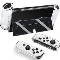 3In1 Schutzhülle Klare Abdeckung Für Schalter Oled Fall Dockbare Klare Stoßdämpfung Schutz Nintendo Schalter Oled Joycon Fall