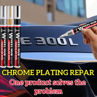 Multi-functional Car Paint Touch-up Pen, Chrome Parts Repair Pen - Suitable for Automotive Chrome Parts, Wheels, and Other Metal