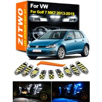 10Pcs For Volkswagen VW Golf 7 MK7 VII Hatchback Variant Alltrack 2013 2014 2015 2016 2017 2018 2019 LED Interior Light Bulb Kit