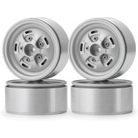 4 Stück Hochleistungs-1,9-Zoll-26mm-Beadlock-Räder YEAHRUN Metall-Upgrade-Felgen für 1/10 Axial SCX10 D90 TRX-4 Crawler