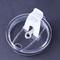 30oz Flipping Straw Lid For Stanle 2.0 Tumbler Leak Proof Lid Replacement Spill Proof Cover For Stanle Cup Accessories