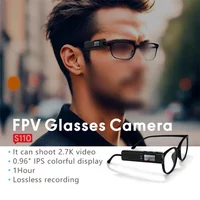 2K Wearable Video Camera With Anti-Shake & 110° Wide Angle Lens HD WiFi Intelligent Headset Glasses Video&Sound Recording