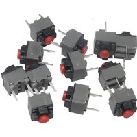 【100-20PCS】Kailh Mute Button 6*6*7.3 Silent Switch Wireless Mouse Wired Mouse Button Micro Switch 6X6X7.3 Silent Switch