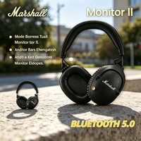Music Sports Gaming Original Marshall MONITOR II ANC Wireless Headphones Active Noise Cancelling Subwoofer Premium Headphones