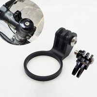 Mountain road bicycle stem headset cap GOPRO camera extension bracket, suitable for 28.6mm diameter fork