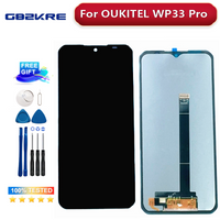 100% Original Tested For OUKITEL WP33 Pro LCD Display Touch Screen Digitizer Assembly OUKITEL WP33Pro LCD Sensor + Tools