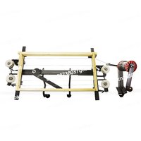 Beehive wooden nest frame threading device, nest frame threading device,