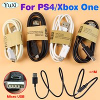 1Pc Charging Data Cable For PS4/Xbox One Handle Controller Micro USB Cable Game Power Cord For Phone Data Extension Cable