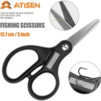 High Quantity Outdoor Fishing Scissors Stainless Steel Scissors With Serrated Blade And Rremove Rust And Grind Hook Plate