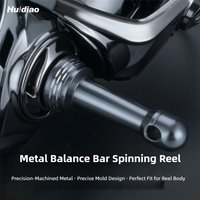 Huidiao Lightweight Fishing Reel Stand Metal Stabilizer Bar Colorful Balance Bar for 500-7000 Series Screw-in and Plug-in Handle