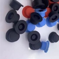 Button Cap 30 PCS Customized Black Conductive Silicone Button Single Point Rubber Button Tap Switch Button Open Die