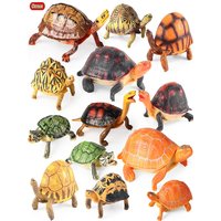 AliExpress Oenux Sea Life Animals Model Leatherback Tortoise Turtle Growth Cycle Ocean Figurines Action Figures PVC Collection Kid Toy Gift