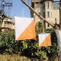 30cm/20cm/15cm/5cm Orienteering Control Marker Flag Portable Punch Included Suitable for Class Teaching outdoor Sports