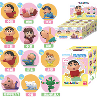 JANDOOM Crayon Shin-Chan Kazama Tōru Suotome Ai Sakurada Nene Action Figure Toys Rice Grain Doll Model Peripheral Birthday Gifts