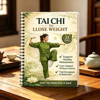 Seniors' Walking Plan Handbook and Tai Chi Exercise Log, 28-Day Low-Intensity Exercise Tracker, Spiral-Bound Balance Training Record Book, Walking Plan Handbook (Suitable for Seniors, Fitness