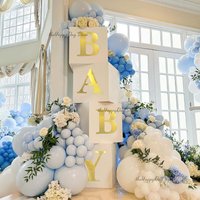 Baby Letters Frame Stand Filling Balloons Box Alphabet DIY Letter Jungle We can bearly wait Bear Baby Shower Birthday Party Deco