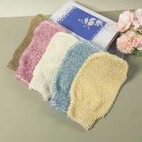 Exfoliating Bath Gloves, 1 Piece Soft Deep Clean Options Thickened Shower Body Scrub Gloves For Daily Use