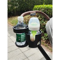 AliExpress Bajka 2-in-1 Baby Stroller Rotating Cup Holder Bicycle Water Cup Double Bottle Holder for Infant Carriage