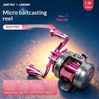 LW A007 DC 7.6: 1 Fishing Reel 12+1 Bearing Magaluma 172g Weight 4kg Electronic Brake Fishing Reel