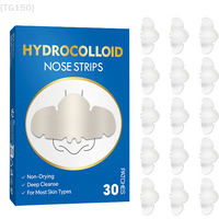 【De】Hydrocolloid Nose Patches for Blackhead Removal, 30 Pcs Deep Cleansing Pore Strips for Face & Nose