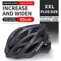 Horntour Big Head Circumference 65cm Bicycle Helmet Riding Light Racing Road Bicycle Helmet Men Women Outdoor Bicicleta Helmet