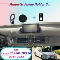 Magnetischer Handyhalter für Lexus CT 200h ZWA10 2011-2022 2023 Auto MagSafe Halterung Kabellose Ladestation Innenraum-Zubehör