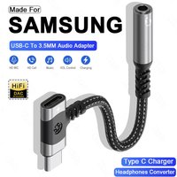 USB C to 3.5mm Jack AUX Audio Adapter 2 in 1 Type C OTG Splitter Headphone Cable Converter For iPhone 15 Samsung S24 S23 Xiaomi