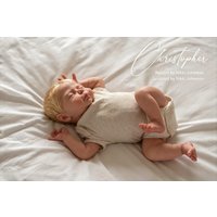 NPK 48cm Reborn Christopher 3D Painted Unassembled Doll Kit with Blonde Hair DIY Doll Parts